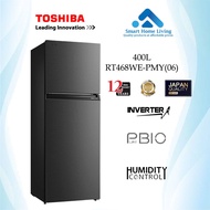 Toshiba GR-RT468WE-PMY Inverter 400L Refrigerator Peti Sejuk GR-RT468WE-PMY(06)