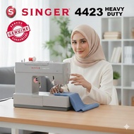 Singer 4423 Heavy Duty Sewing Machine + Extension Table + Singer Oil