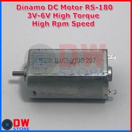 premium Dinamo DC Motor RS180 RS-180 High Speed Torque 3V-6V