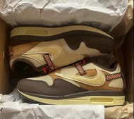 ✨ 全新正貨 ✨Travis Scott x Nike Air Max 1 “Baroque Brown” 低幫 跑步鞋 男女齊碼 棕色