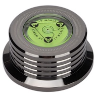 Record Stabilizer,Record Weight Stablizer Aluminum Turntable Disc Clamp with Bubble Leveling for LP