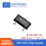 50PCS DMN2056 DMN2056U-7 Silk Screen Printing 56U Packing SOT-23 N Channel 20V 4A Field Effect Tube 