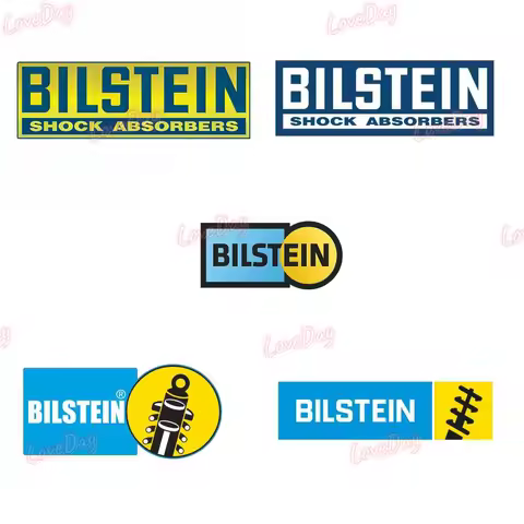 Bilstein Shock Absorbers Logo Stickers Decal Vinyl Car Motorcycle Suspension Sticker Bike Racing Acc