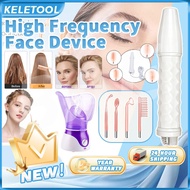 Electrotherapy Wand High Frequency Electrode Wand Neon Argon Electrode Glass Tube Wand Skin Tighteni