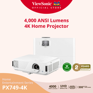 Viewsonic PX749-4K 4,000 ANSI Lumens 4K Gaming Projector (โปรเจคเตอร์)