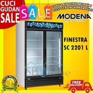 Den - Sc 2201 L Modena 2 Pintu Showcase Cooler Box
