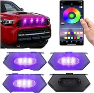 Racing Grill Lights for 2025 2026 Toyota 4Runner TRD Pro Trailhunter Grille Grills Light Accessories