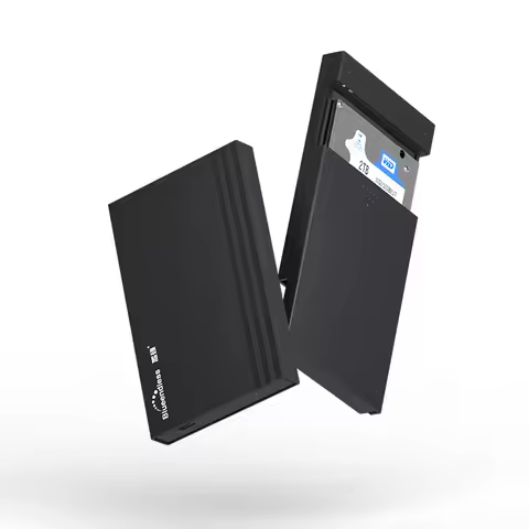 Blueendless 2.5 SATA to USB3.0/3.1 HDD Enclosure Mobile Hard Drive Cases support 6TB HDD for SSD Ext