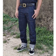 [ SALE ] Y99 Bakerpants Blueblack Straightcut Size 26 - 60 Original AZY JEANS & CO
