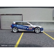 Hot wheels honda civic eg custom rothmans livery