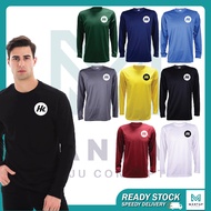 HAKKA LONG SLEEVE JERSEY QUICK DRY UNISEX SPORTWEAR FOOTBALL FUTSAL AMD TSHIRT TEE BAJU SHIRT VOLLEY