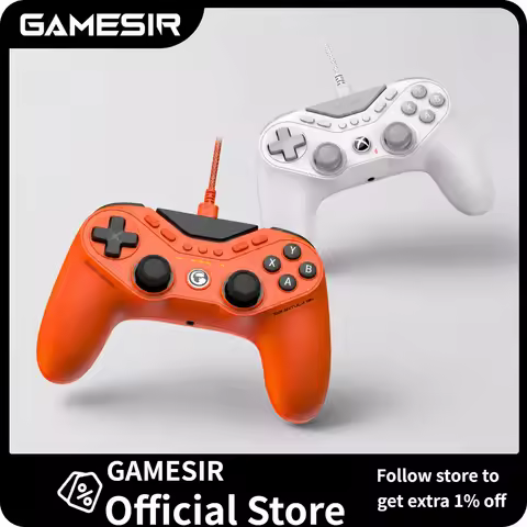 GameSir Tarantula 8K PC Wired Controller Lightweight Gaming Gamepad Steam Wired Similar PS5 Symmetri