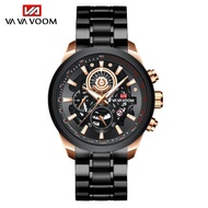 VAVA VOOM 2311 Jam Tangan Analog Pria Rantai Fashion Men Watch Men Star Seller Casual Formal