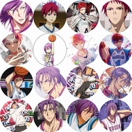 Kuroko no Basket Seijuro Akashi Atsushi Murasakibara Anime 58mm Button Badge Pin