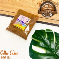 Kopi Bubuk Hitam Wine - Sumatera Coffee 100gr - Kopi Asli Medan