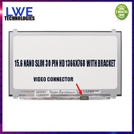 15.6 NANO SLIM 30 PIN HD 1366X768 UP DOWN SCREW NT156WHM-N45 LAPTOP SCREEN