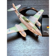 1: 72 Scale Alloy Aircraft Model World War II Famous Aircraft German Fighter ME262 Swift Jet