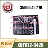 New 3500mAh 7.7V  XQT672-3420 Barcode scanner Battery