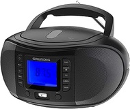 GRUNDIG GRB 3500 Portable Radio Boombox with Bluetooth, Built-in CD Player, USB 2.0 Port, 3.5 mm Hea