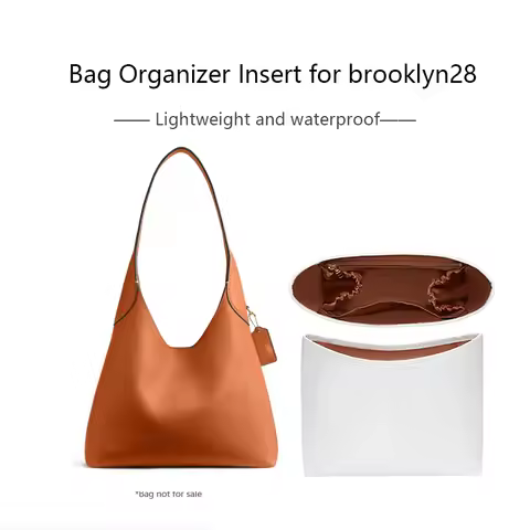 Lightweight Bag Insert For Coach Brooklyn28 Bag Organizer Insert Storage Dupont Paper Bag Support Wa