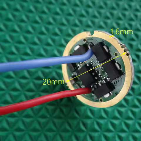 Convoy Flashlight Driver PCB Circuit Board 7135x6 7135x8 Constant Current Drive 20mmH1920 17mm 2 Gro
