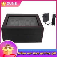 Xunb Automatic Watch Winder Box  Storage Wristwatch 110-240V for Girls Office Home Women