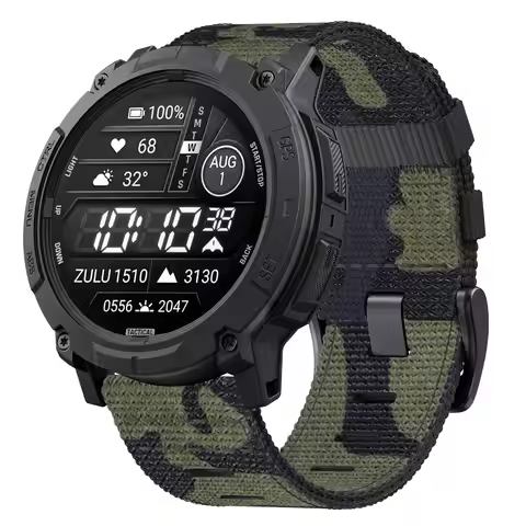 Rugged tactical camouflage nylon strap,for Garmin Instinct 2/2X/3 strap 45mm 50mm,for Instinct Solar