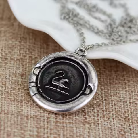 Fairy Tale Drama Once Upon A Time Snow White and Prince Charming Neck Emma Swan Amulet Pendants Neck