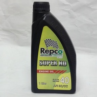 REPCO Super HD 40 API SC/CC, Engine oil 1litre, Top up Engine oil, minyak tambah