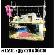 FULL ACCESSORIES【Free Gift】Habitrail Hamster House / Home / Cage Double Story