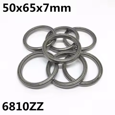 10pcs 6810ZZ 6810-2RS The High Quality of Ultra-thin Deep Groove Ball Bearings 50x65x7mm 6810Z 6810R