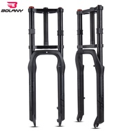 BOLANY ATV Snowmobile Double Shoulder Shock Absorbing Front Fork 160mm Tire 4.0 135mm Aluminum Alloy