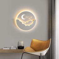 Unique Wall Lamp Bedside Lamp Bedroom Decorative Lamp Living Room TV Background Wall Lamp Light Luxu
