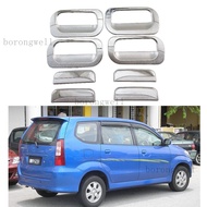 8pcs ABS Car Door Handle Bowl Cover For Toyota F600 F601 AVANZA 2003-2011