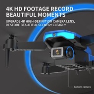 特平賣 4K智能避障定高航拍無人機 (三電池) ZFR-Mini RC Drone with 4K Dual Camera WIFI FPV Aerial Photography Intelligent Obstacle Avoidance Quadcopter RC Toys - Black with 3 batteries