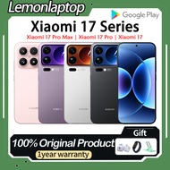 Xiaomi 17 Pro Max | Xiaomi 17 Pro | Xiaomi 17 Snapdragon 8 Elite Gen 5 HyperOS 3 100W Fast Charging 