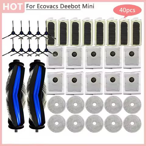 Compatibility For Ecovacs Deebot Mini Floor Sweeping Machine Replacement Main Side Brush Hepa Filter