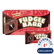 Fudgee Barr Cake with Dark Chocolate Cream-Filled