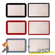 PATH Silicone Baking Mat, Leak Proof Non-Stick Baking Tray, Kitchen Bakeware Heat Resistant Snap Tog