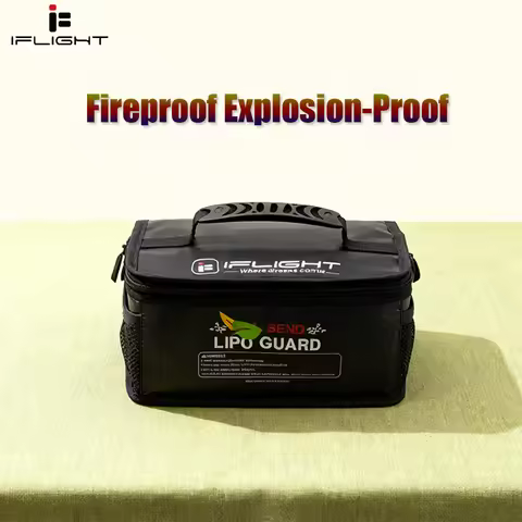 IFlight Lipo Battery Bag 240X60X190mm / 240X70X170mm / 255X115X170mm Fireproof Explosion-Proof Safet