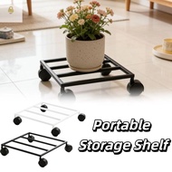 WAY Heavy Duty Plant Dolly, Heavy Duty Cast Iron Rolling Plant Stand, Dolly Movable Rolling With Cas
