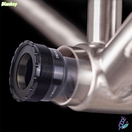 BLANKEYZ T47 Bottom Bracket, DUB 30mm 24mm Crankset Threaded Bottom Bracket, Durable 28.99mm Spline 