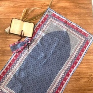 Premium Sajadah Traveling Pouch Ringan Sejadah Motif Travel Turki Anti Air Hampers Travelling Lipat