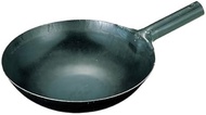 Yamada Iron Hammered Wok Pot, 9.4 inches (24 cm) (Plate Thickness: 0.06 inches (1