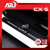 Mazda CX-5 CX5 KF (2017 - 2024) Door Sill Protector Plate Carbon Stickers KF 2017 - 2024 Car Accesso