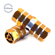 [OUK-t] 2Pcs Aluminum M TB Bike Bicycle A xle Pedal Non-slip Front Rear A xle Foot Pegs Bicycle Socl