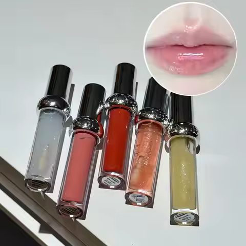 Herorange Shimmer Mirror Glass Lip Gloss Hydrating Daily Natural Lip Makeup