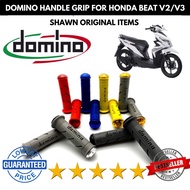 SHAWN ORIG HONDA BEAT V2/V3 DOMINO HANDLE GRIP RUBBER WITH BAR END UNIVERSAL ACCESSORIES FOR MOTOR