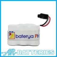 ∋♘▼Cordless Phone Battery CH-3N2/3AA-400 3.6V 400mAh NiCD Universal Plug