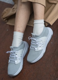 贈哈囉包【台灣製】V-TEX超機能防水鞋 - HELLO II白淺灰